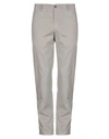 Brooksfield Man Pants Dove Grey Size 44 Cotton, Elastane