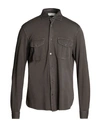 Filippo De Laurentiis Man Shirt Khaki Size 40 Cotton In Beige