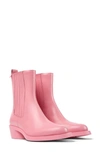 Camper Bonnie 60mm Leather Boots In Pink