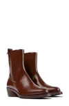 Camper Bonnie 50mm Leather Ankle Boots In Maroon