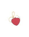 Furla Venus Keyring Heart Woman Key Ring Red Size - Soft Leather, Metal