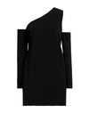P.a.r.o.s.h P. A.r. O.s. H. Woman Mini Dress Black Size M Polyester, Elastane In Black