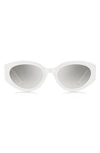 MARC JACOBS 54MM ROUND SUNGLASSES