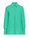 Kate By Laltramoda Woman Shirt Green Size 2 Polyester