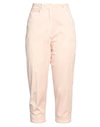 Fabiana Filippi Woman Pants Light Pink Size 8 Cotton, Elastane