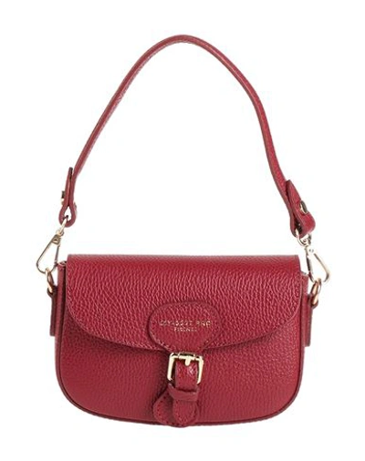 My-best Bags Woman Handbag Burgundy Size - Leather In Red