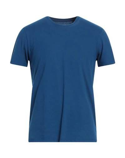 Majestic Filatures Man T-shirt Blue Size M Organic Cotton, Recycled Cotton