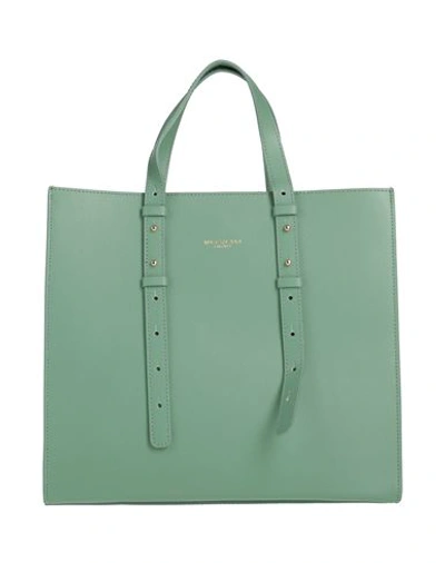 My-best Bags Woman Handbag Light Green Size - Leather