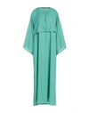 Agnona Woman Maxi Dress Light Green Size 10 Cashmere
