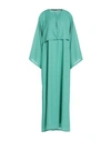 Agnona Woman Maxi Dress Light Green Size 10 Cashmere In Green