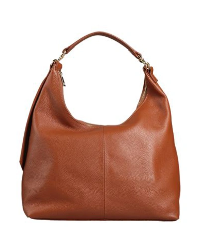 My-best Bags Woman Handbag Camel Size - Leather In Beige