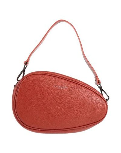 My-best Bags Woman Handbag Brick Red Size - Leather
