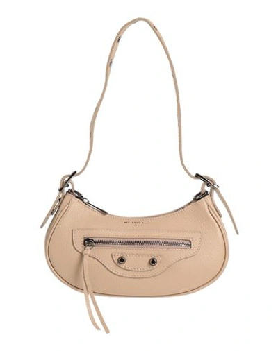 My-best Bags Woman Shoulder Bag Beige Size - Leather