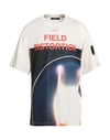 A-cold-wall* Man T-shirt Cream Size S Cotton In White