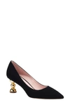 Kate Spade New York Charmer Pointed Toe Pump In Black