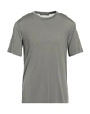 Daniele Fiesoli Man T-shirt Grey Size M Cupro, Elastane In Grey
