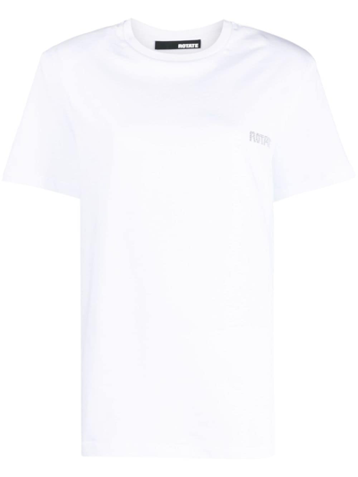 Rotate Birger Christensen Printed T-shirt In White