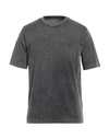 Daniele Fiesoli Man T-shirt Lead Size Xl Cotton In Grey