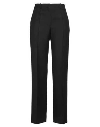 Valentino Garavani Woman Pants Black Size 10 Virgin Wool, Silk, Viscose