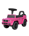 Best Ride On Cars Mercedes G-wagon Push Car In Pink