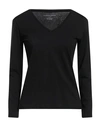 Majestic Filatures Woman T-shirt Black Size 1 Cotton In Black