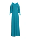 Chiara Boni La Petite Robe Woman Maxi Dress Turquoise Size 8 Polyamide, Elastane In Blue