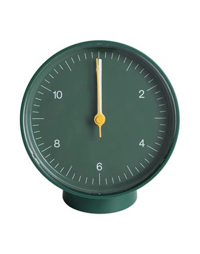 Hay Table Clock-green​