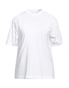 Off-white Woman T-shirt White Size S Organic Cotton, Elastane