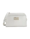 Furla Woman Cross-body Bag Off White Size - Soft Leather