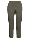 Theory Woman Pants Military Green Size 0 Linen, Viscose, Elastane, Cotton
