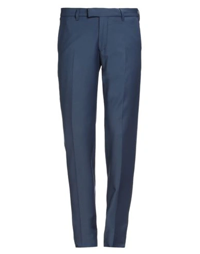 Drykorn Man Pants Navy Size 38 Polyester, Wool, Elastane In Navy Blue