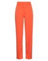 H2o Italia Woman Pants Orange Size 6 Polyester, Elastane