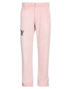 Pas De Mer Man Pants Antique Rose Size 33 Polyester, Polyamide, Elastane In Pink