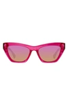 KURT GEIGER 51MM CAT EYE SUNGLASSES