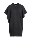 Loewe Woman Sweater Lead Size S Mohair Wool, Viscose, Polyamide, Wool, Elastane In Grey