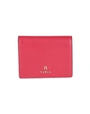 Furla Camelia S Compact Wallet Woman Wallet Red Size - Soft Leather