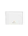 Furla Camelia S Compact Wallet Woman Wallet Off White Size - Soft Leather