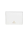 Furla Camelia S Compact Wallet Woman Wallet Off White Size - Soft Leather In Off White
