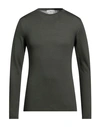 DANIELE FIESOLI DANIELE FIESOLI MAN SWEATER MILITARY GREEN SIZE XXL SILK