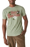 LUCKY BRAND HOME SWEET HOME GRAPHIC T-SHIRT