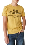 LUCKY BRAND BAD COMPANY 1977 COTTON GRAPHIC T-SHIRT