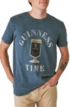 LUCKY BRAND LUCKY BRAND GUINNESS TIME COTTON GRAPHIC T-SHIRT