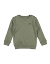 Lyle & Scott Babies'  Toddler Boy Sweatshirt Military Green Size 7 Cotton, Polyester