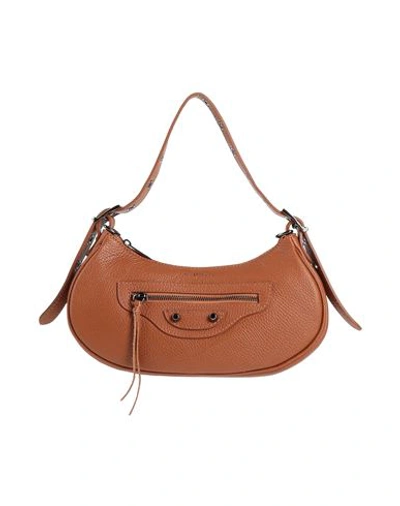 My-best Bags Woman Shoulder Bag Camel Size - Leather In Beige