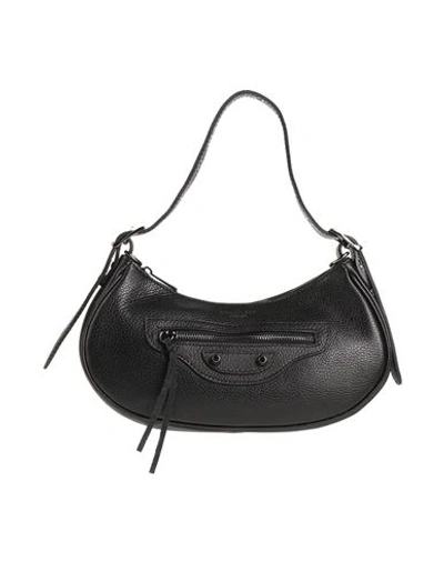 My-best Bags Woman Shoulder Bag Black Size - Leather