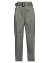 Icona By Kaos Woman Pants Military Green Size 8 Cotton