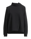 Nenette Woman Top Black Size 4 Polyester In Black