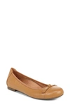 VIONIC AMORIE CAP TOE BALLET FLAT