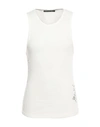Andersson Bell Man Tank Top Ivory Size L Cotton, Polyester In White