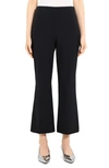THEORY TAILORED FLARE CROP PANTS